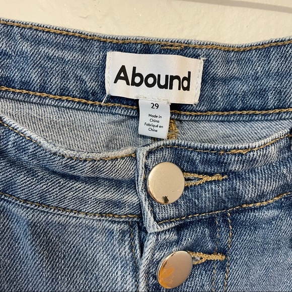 Abound High Waist Button Fly Mom Jeans, sz 29 - Picture 5 of 13